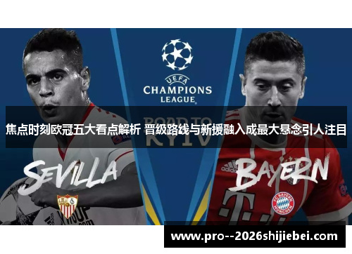焦点时刻欧冠五大看点解析 晋级路线与新援融入成最大悬念引人注目